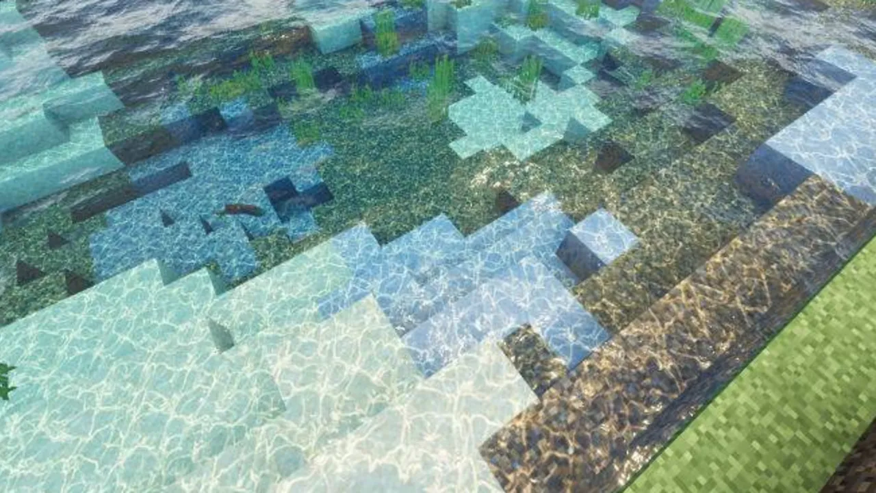 Immersive Visuals for Vibrant Visuals shader: Water with animated waves and caustics