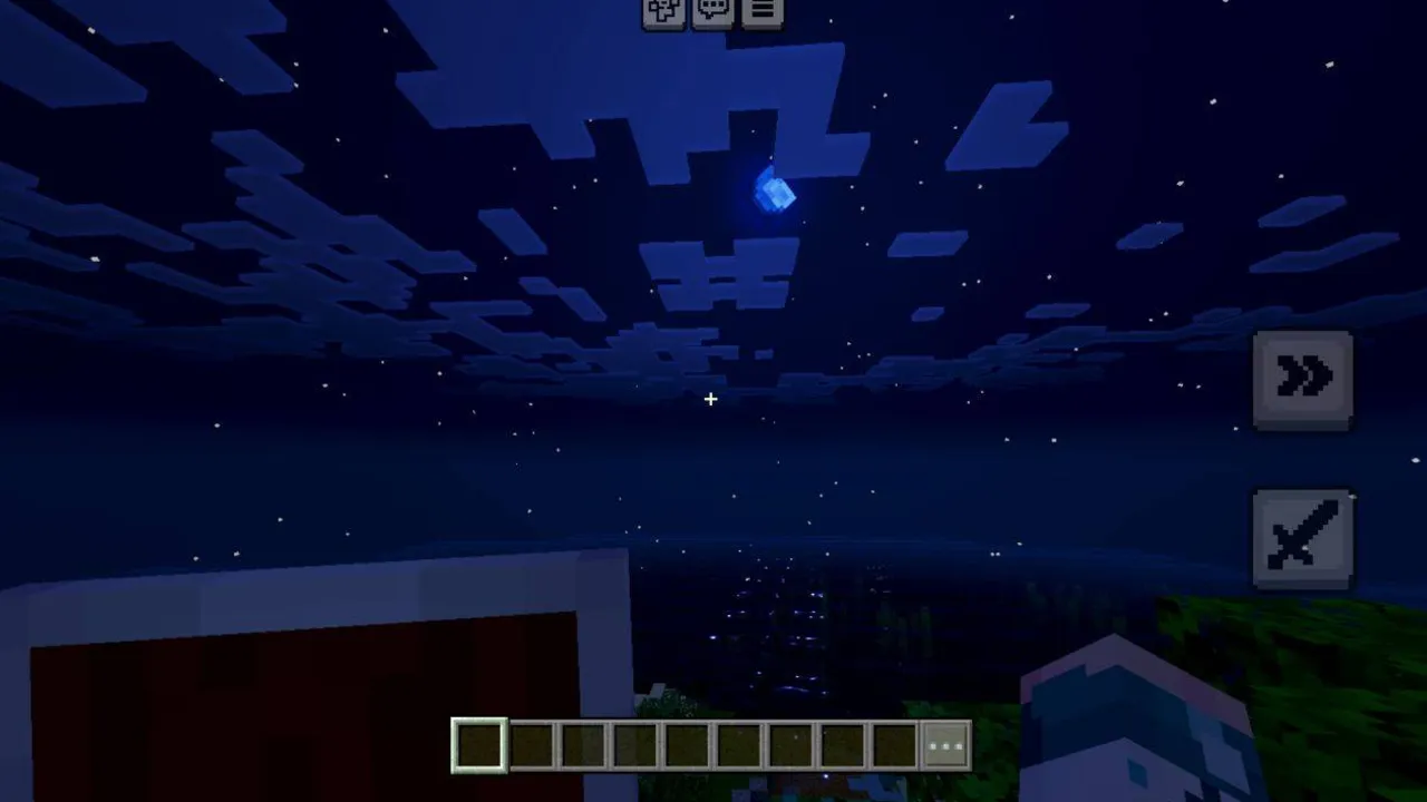 Lumen Visual shader: Night sky with stars and moon
