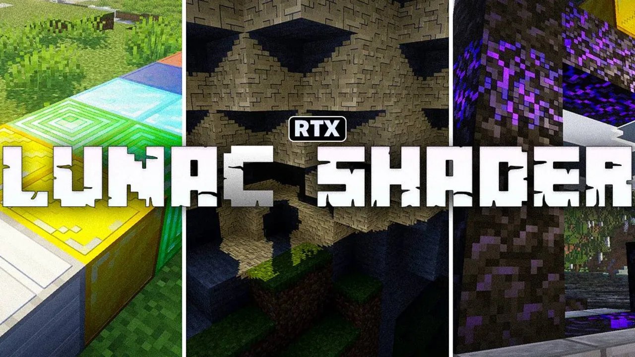 Lunac Shaders 3D shader for Minecraft PE: cover art