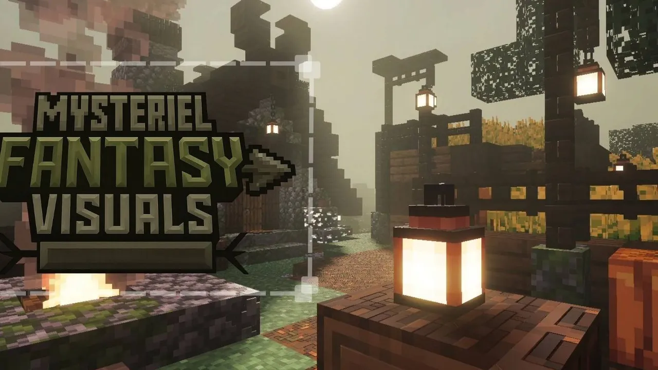 Mysteriel Fantasy Visuals shader for Minecraft PE: cover art