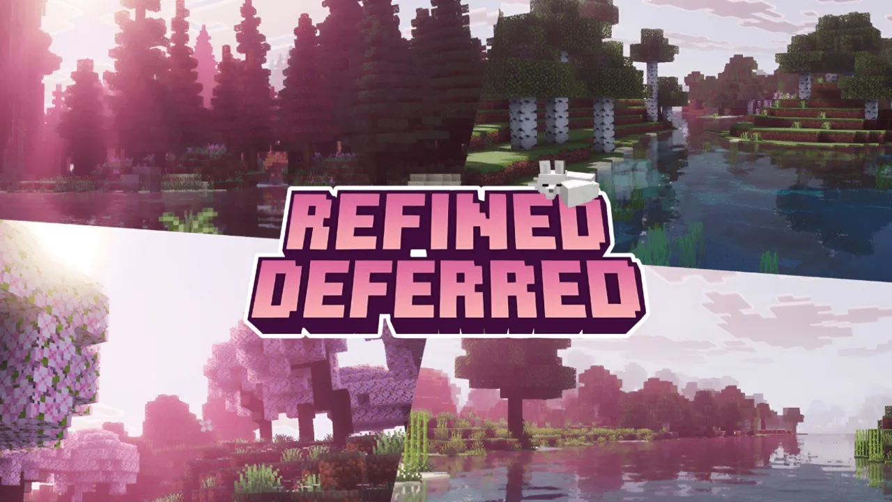 Refined Deferred shader for Minecraft PE: cover art