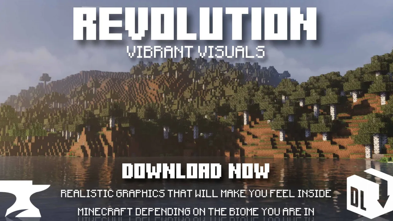 Revolution Vibrant Visuals | Static Light shader for Minecraft PE, screenshot 1