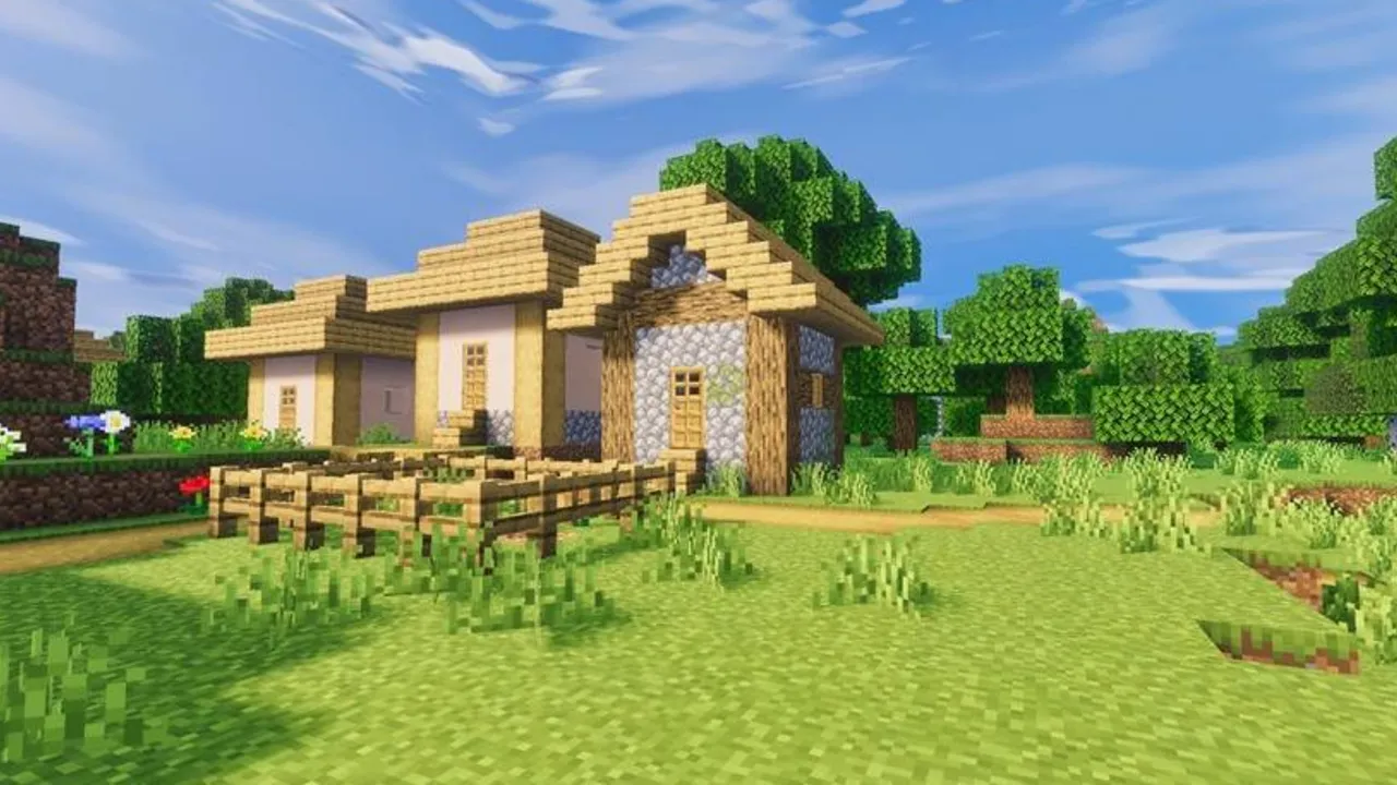 Skyfall Visuals shader: Plains Village