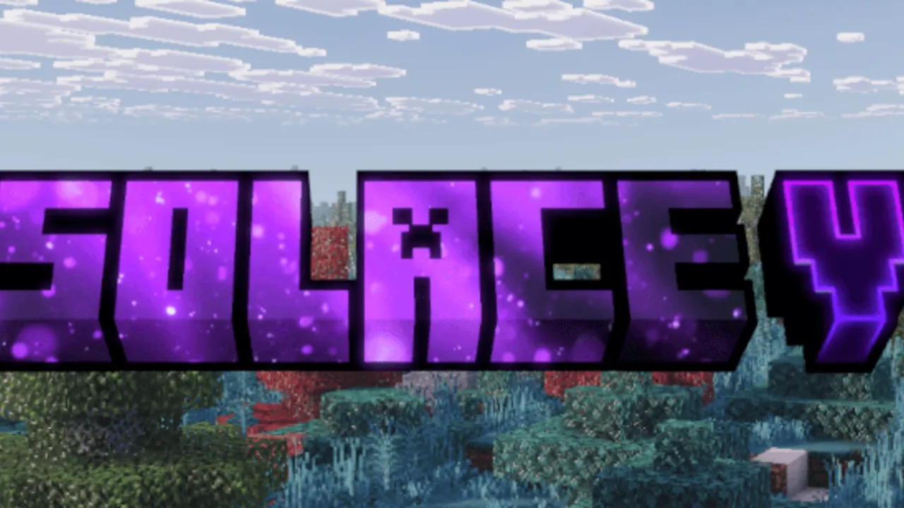 Solace shader for Minecraft PE: cover art