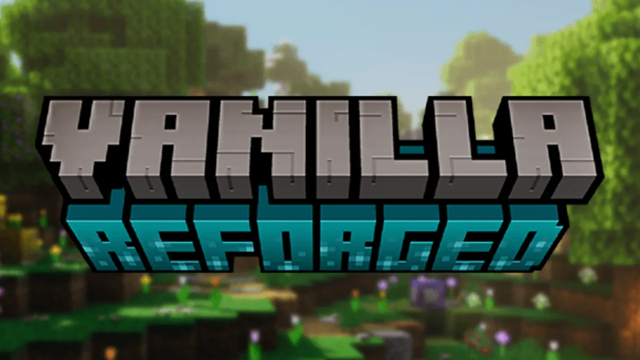 Vanilla Reforged shader for Minecraft PE: cover art