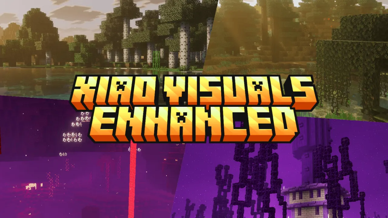Xiao Enhanced Visuals shader for Minecraft PE: cover art