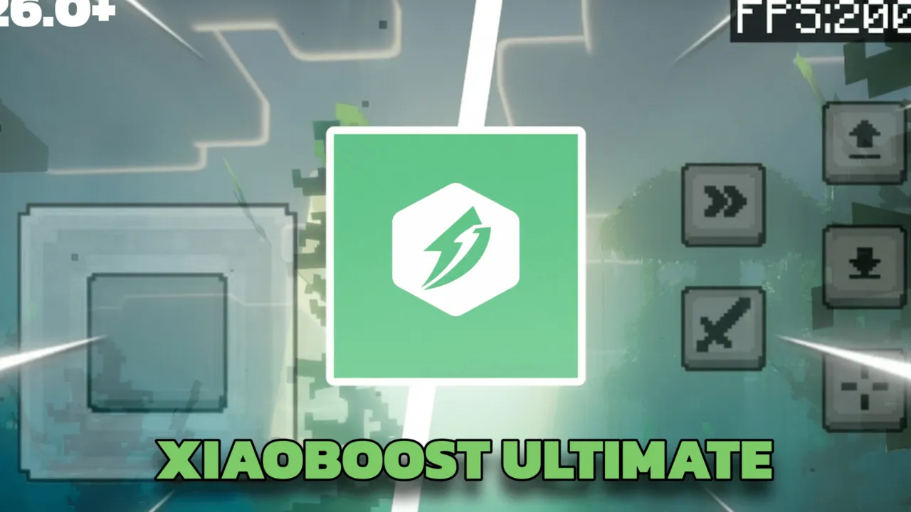 XiaoBoost Ultimate shader for Minecraft PE: cover art