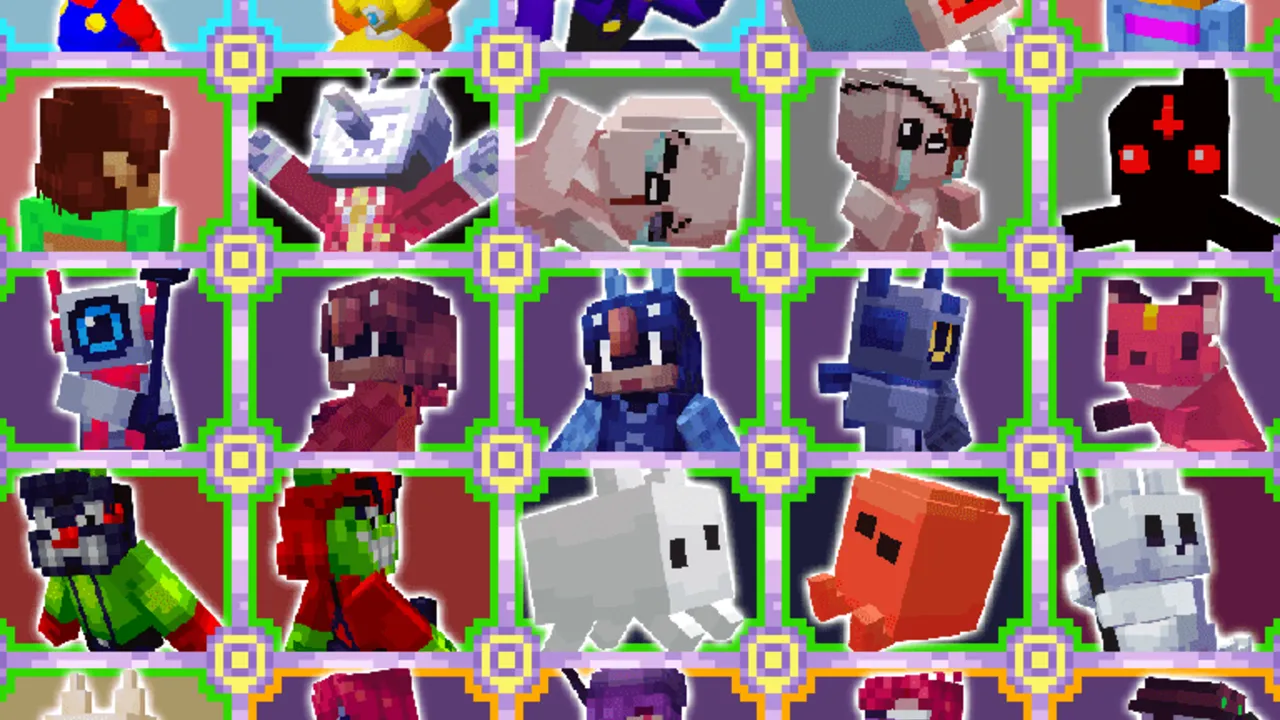 SRG's Skin Pack: Extra skins introduced in a follow-up revision