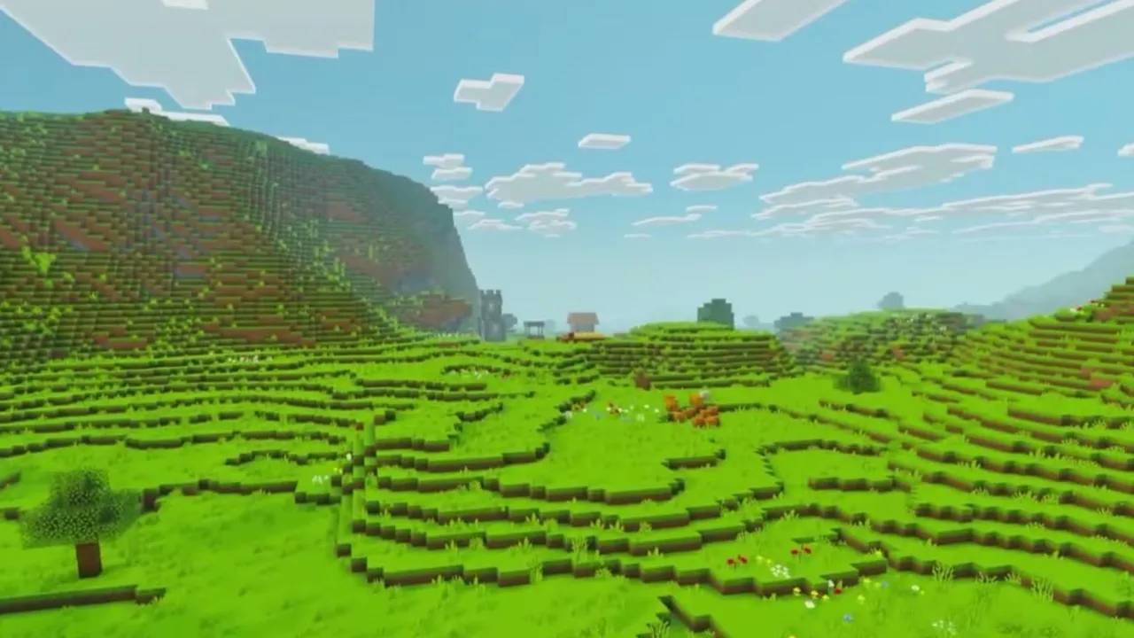 Actions & Stuff Flat texture pack for Minecraft PE, screenshot 1