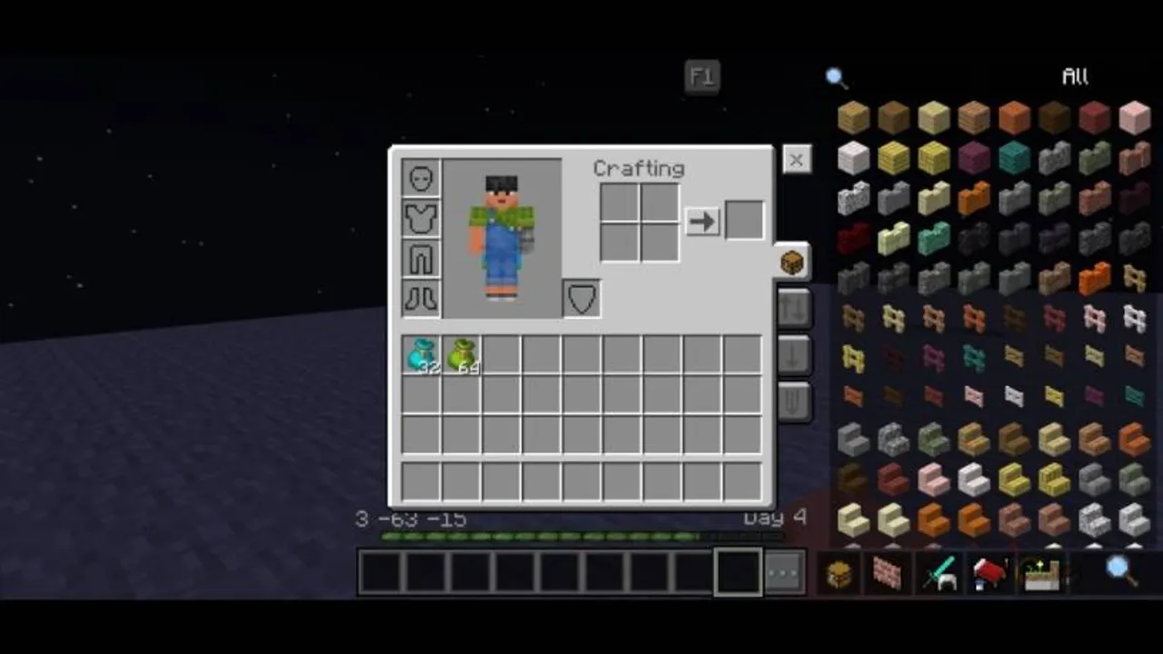 Better Inventory Overhauled texture pack: Bundle item count