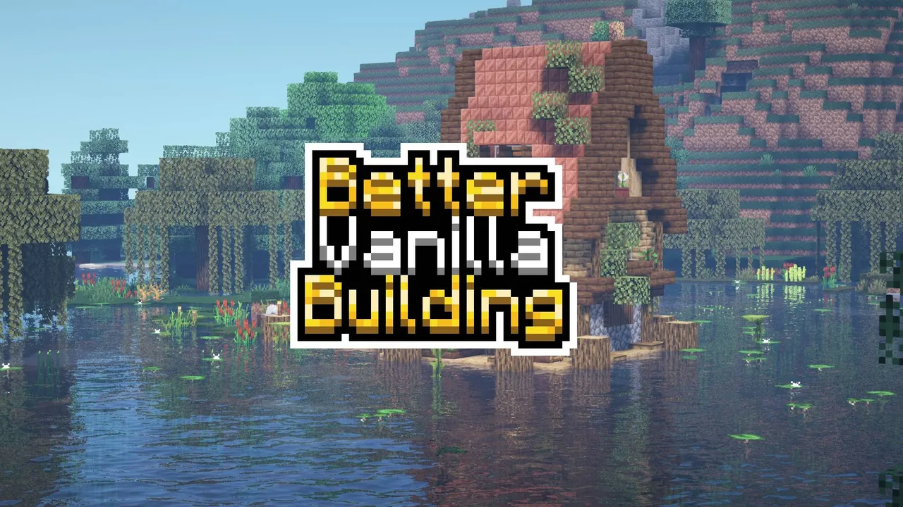 BetterVanillaBuilding texture pack for Minecraft PE: cover art