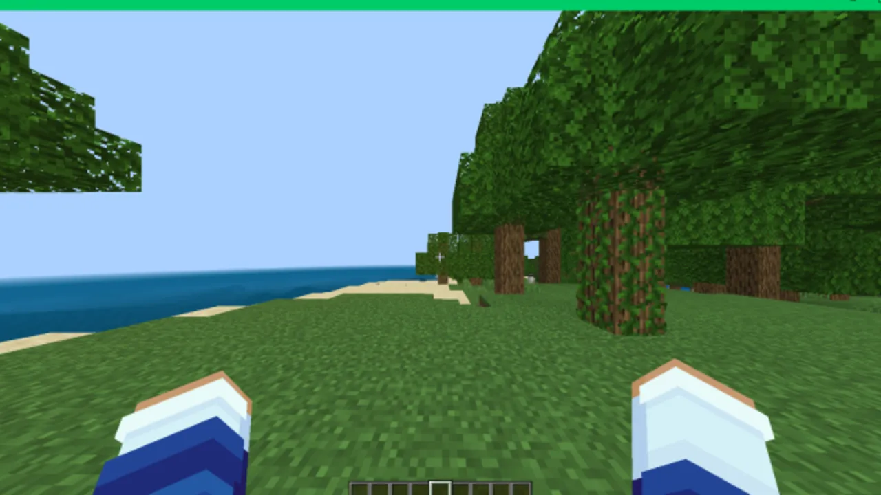 Complex Left Hand texture pack for Minecraft PE: Visible Offhand