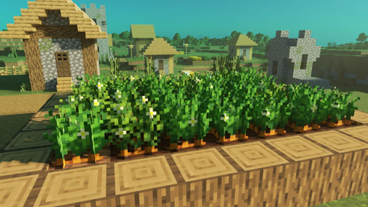 Crops Plus+ Texture Pack: Carrots