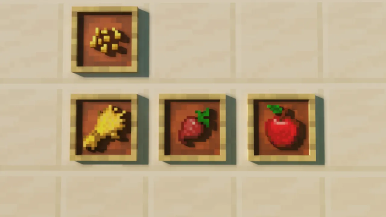 Crops Plus+ Texture Pack: Item Textures