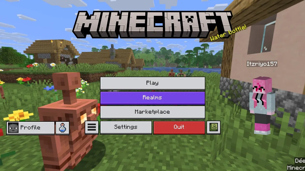 Déesse UI Pack texture pack for Minecraft PE, screenshot 2