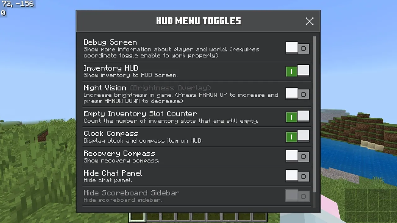 Déesse UI Pack texture pack for Minecraft PE, screenshot 8