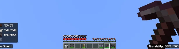 Durability Viewer texture pack for Minecraft PE, screenshot 2