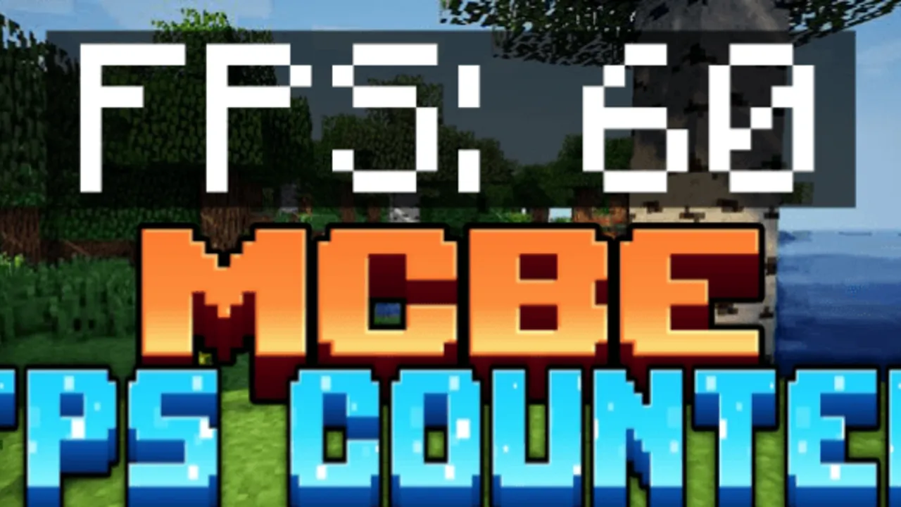 Star's FPS Counter texture pack for Minecraft PE: cover art