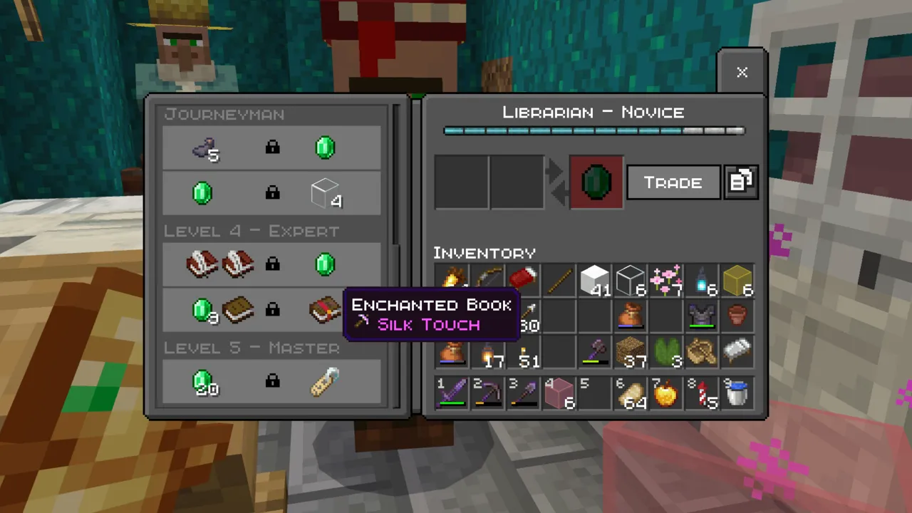 Survival Overhaul texture pack: Visible Villagers Trade