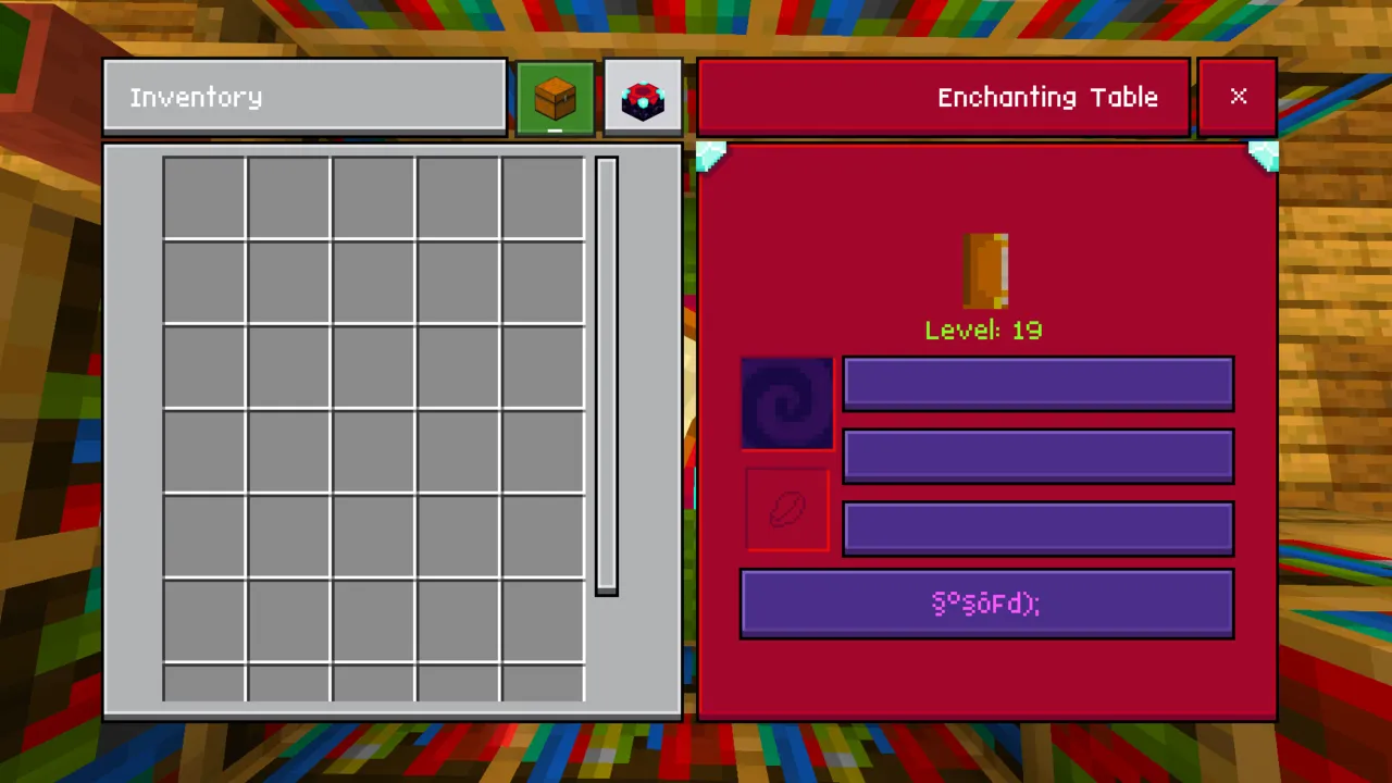 Ultramarine Overhaul texture pack: Enchantment screen pocket