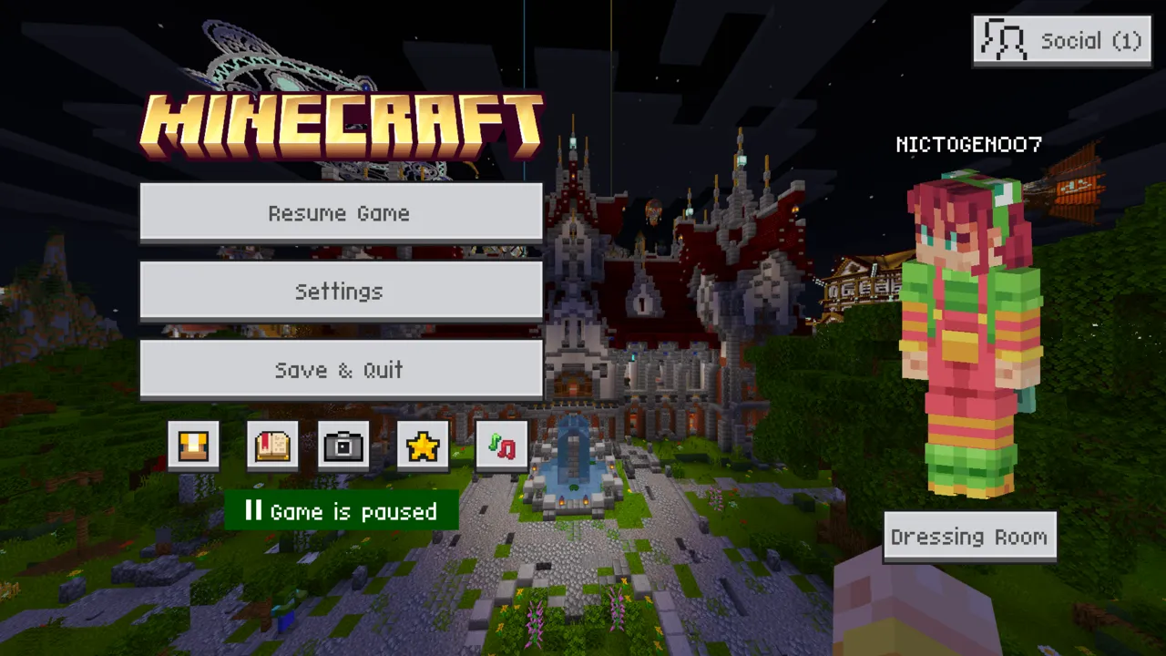 Ultramarine Overhaul texture pack: Pause screen
