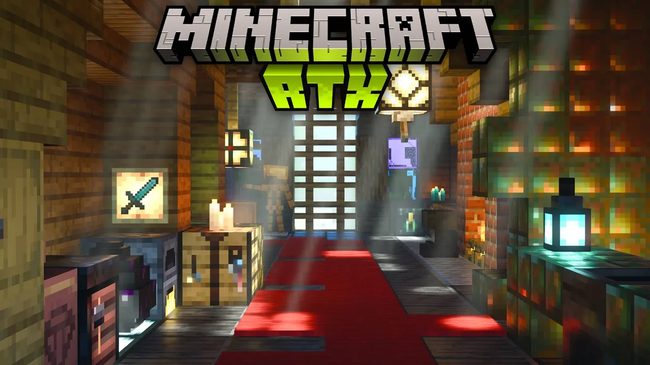 Vanilla RTX Normals texture pack for Minecraft PE: cover art