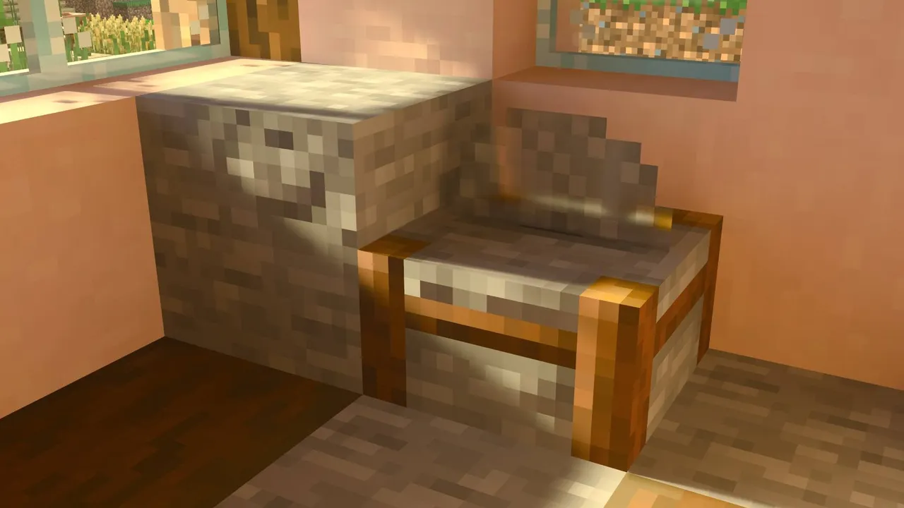 Vanilla RTX Normals texture pack: Stonecutter — PBR Example
