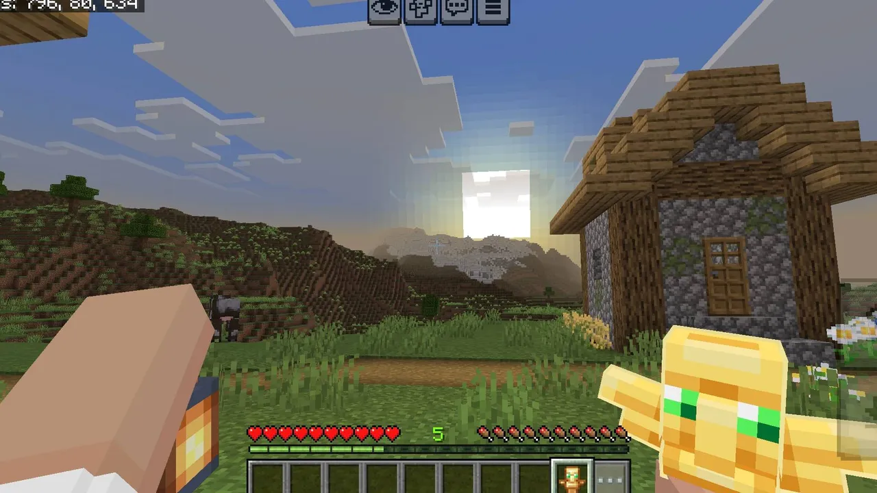 Xnova Remastered texture pack for Minecraft PE: Dynamic Light Compatibility